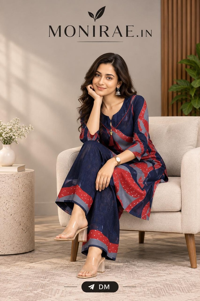 Ruby Elegance Ethnic Set